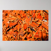 Dachziegel, rote Dachpaneele Poster (Vorne)