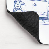 Dacia Sandero 2013 Mousepad (Ecke)