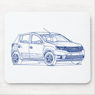Dacia Sandero 2013 Mousepad