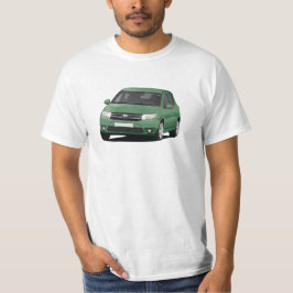 Dacia Sandero Illustration - Grün T-Shirt