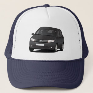 Dacia Sandero - Illustration - Schwarzes Truckerkappe