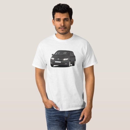 Dacia Sandero - Schwarzes T-Shirt (Vorne ganz)