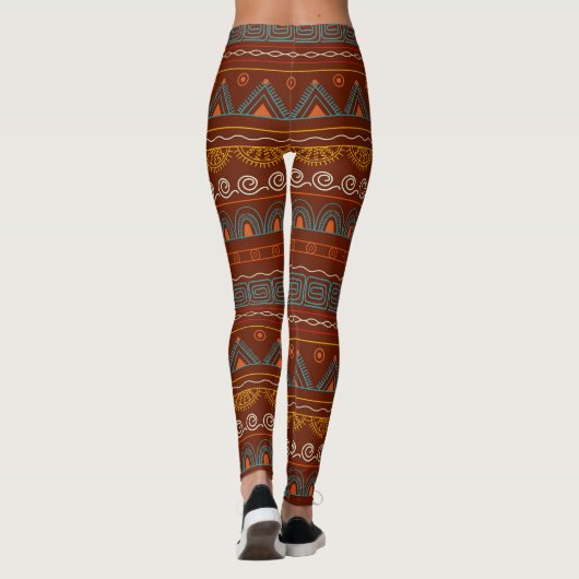 dack aztec pattern leggings (Rückseite)