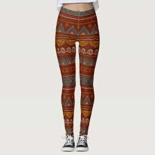 dack aztec pattern leggings
