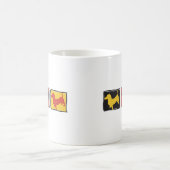 Dackel-3-BOX Kaffeetasse (Mittel)