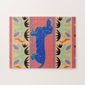 Dackel abstrakt puzzle (Horizontal)