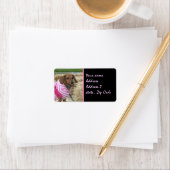 Dackel Adressaufkleber (Insitu)