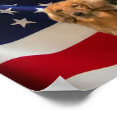 Dackel America Poster (Ecke)