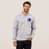 Dackel Angel Hoodie (Vorne ganz)