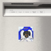 Dackel Angel Magnet (In Situ (Geschirrspüler))