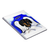 Dackel Angel Notizblock (Rechte Seite)