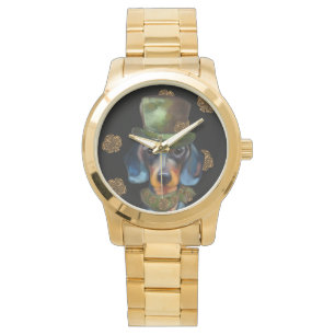 Dackel Armbanduhr