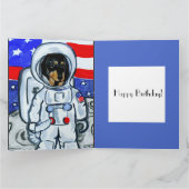 DACKEL ASTRONAUT KARTE (Innenseite)