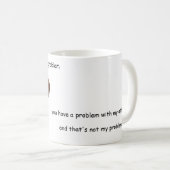 Dackel Attitüde Kaffeetasse (VorderseiteRechts)