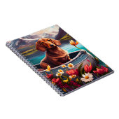 Dackel auf dem Paddle: Ein Landschaftliches Abente Notizblock (Rechte Seite)