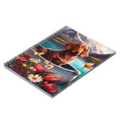 Dackel auf dem Paddle: Ein Landschaftliches Abente Notizblock (Linke Seite)