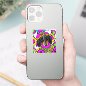 DACKEL AUFKLEBER (Telefon)