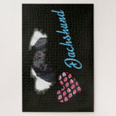 Dackel Augen Solid Color 1000 Stück Puzzle (Vertikal)