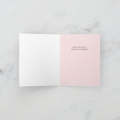 Dackel Baby Shower Girl Einladung (Innenseite)