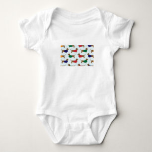 Dackel Baby Strampler