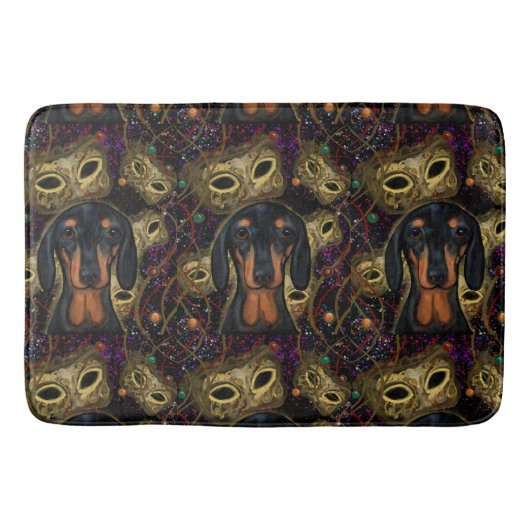 Dackel Badematte (Vorderseite)