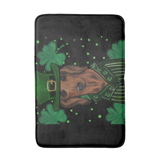 DACKEL BADEMATTE (Vorderseite Vertikal)