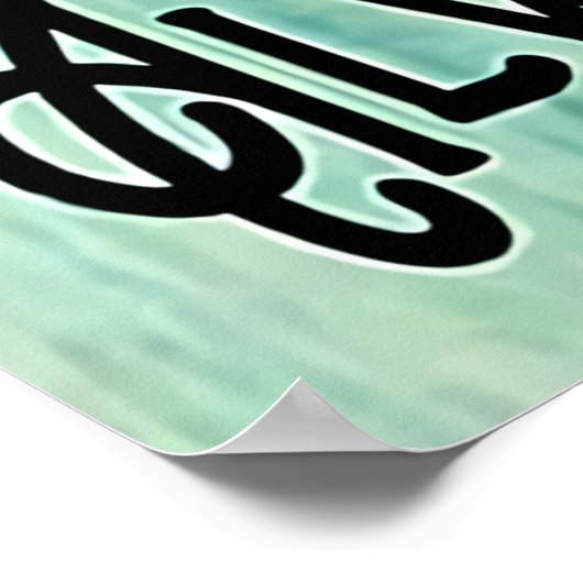 Dackel Badeseife waschen Sie immer Ihr Weiner-Post Poster (Ecke)