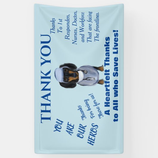 DACKEL BANNER (Vertikal)