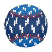 Dackel Baseball für Dackel Dog Fans (Rückseite)