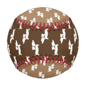 Dackel Baseball für Dackel Dog Fans (Rückseite)