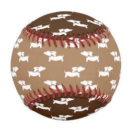 Dackel Baseball für Dackel Dog Fans