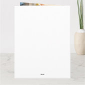 Dackel Bathtime Fun Karte (Rückseite)