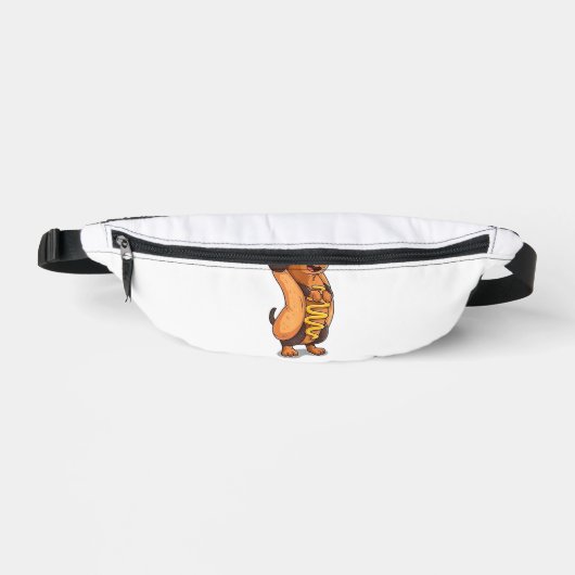 Dackel Bauchtasche (Vorderseite)
