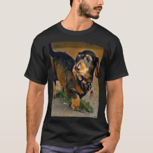 Dackel Bayerischer Dackel Hund T-Shirt