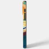 Dackel Beach Surf Malerei Case-Mate iPhone Hülle (Rückseite / Links)