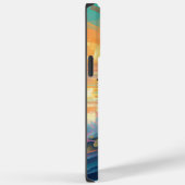 Dackel Beach Surf Malerei Case-Mate iPhone Hülle (Rückseite / Rechts)