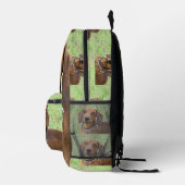 Dackel Bedruckter Rucksack (Rechts)