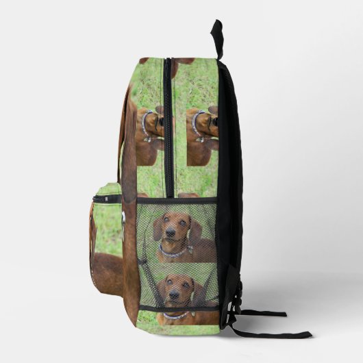 Dackel Bedruckter Rucksack (Rechts)
