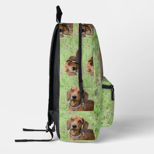 Dackel Bedruckter Rucksack (Links)