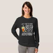 Dackel Beer Dog Mama T-Shirt (Vorne ganz)