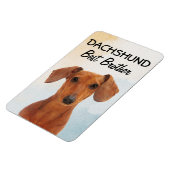 Dackel Best Brother Magnet (Linke Seite)