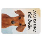 Dackel Best Brother Magnet (Horizontal)