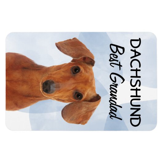 Dackel Best Grandad Magnet (Horizontal)