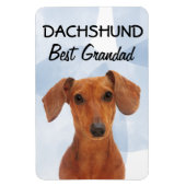 Dackel Best Grandad Magnet (Vertikal)