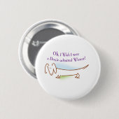 Dackel bewunderte Dackel Button (Vorne & Hinten)