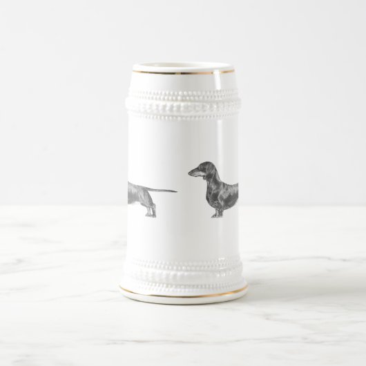 Dackel Bierglas (Mittel)