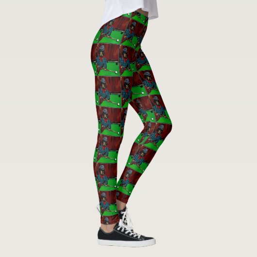 DACKEL BILLIARDS LEGGINGS (Rechts)