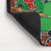 Dackel Billiards Mousepad (Ecke)