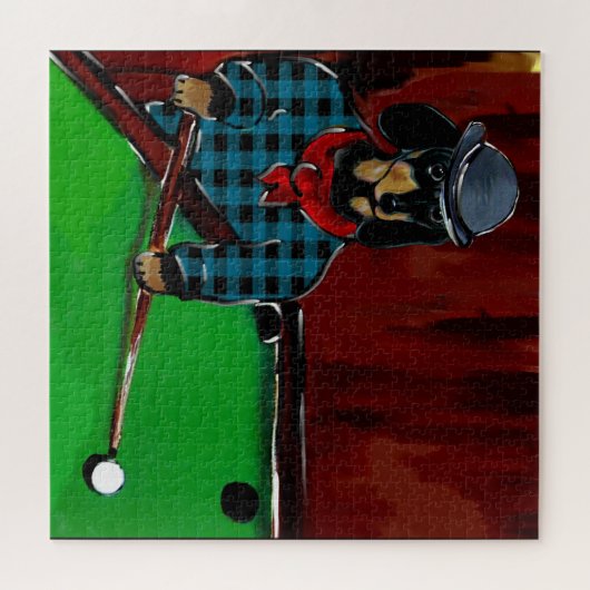 DACKEL BILLIARDS PUZZLE (Horizontal)