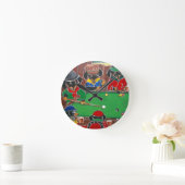 DACKEL BILLIARDS RUNDE WANDUHR (Zuhause)